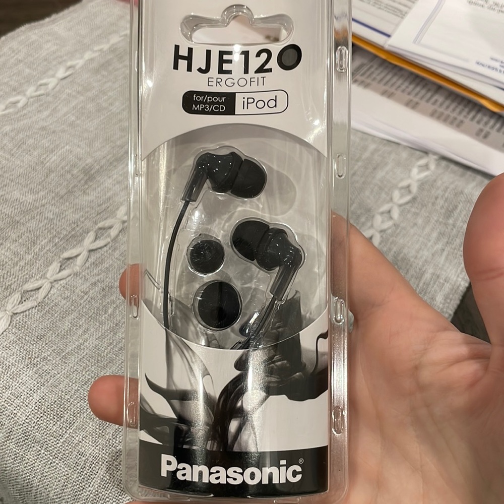 Panasonic iPod headphones
